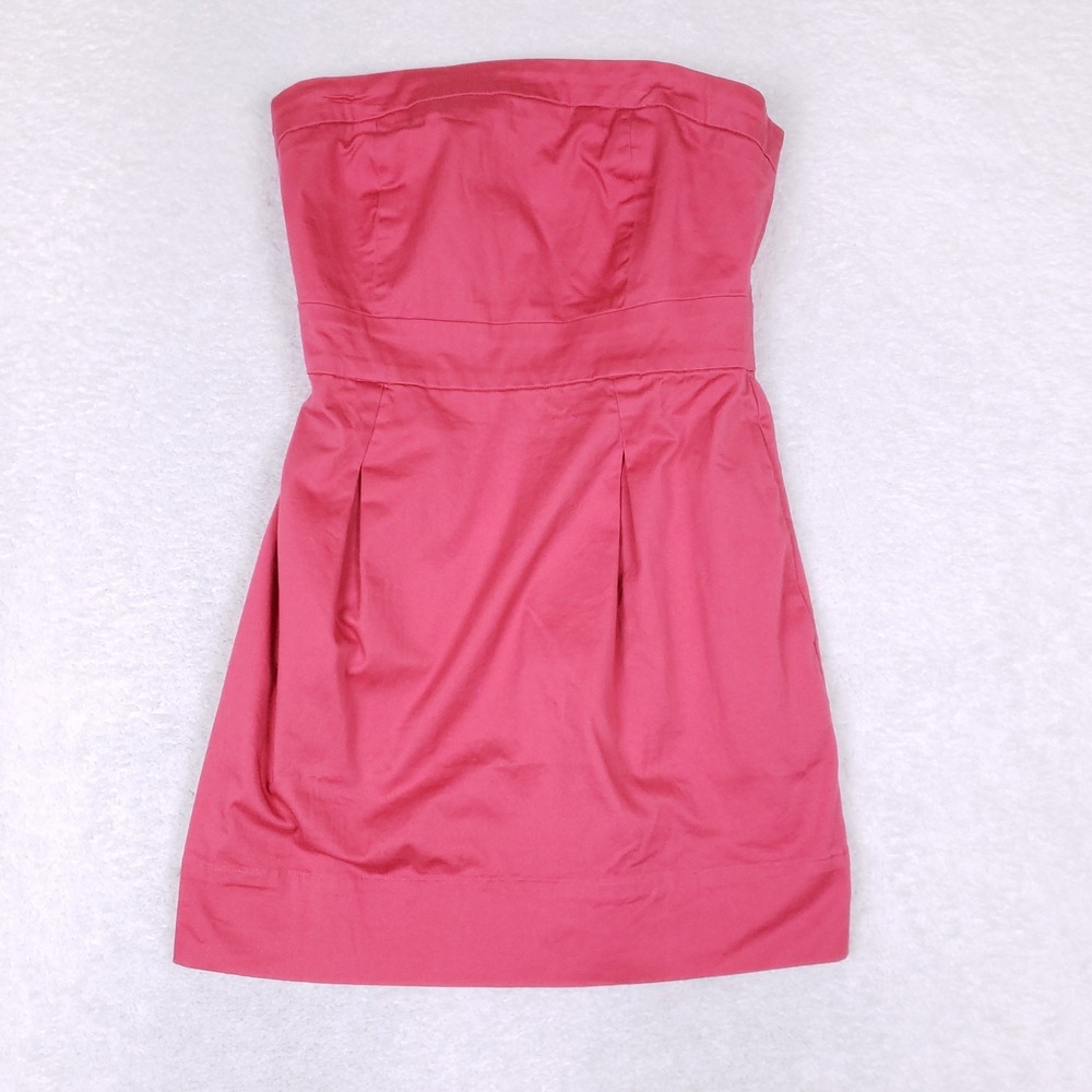 Guess Women's‎ Strapless Mini Dress Size 7 Pink Cocktail Party Clubwear Sexy